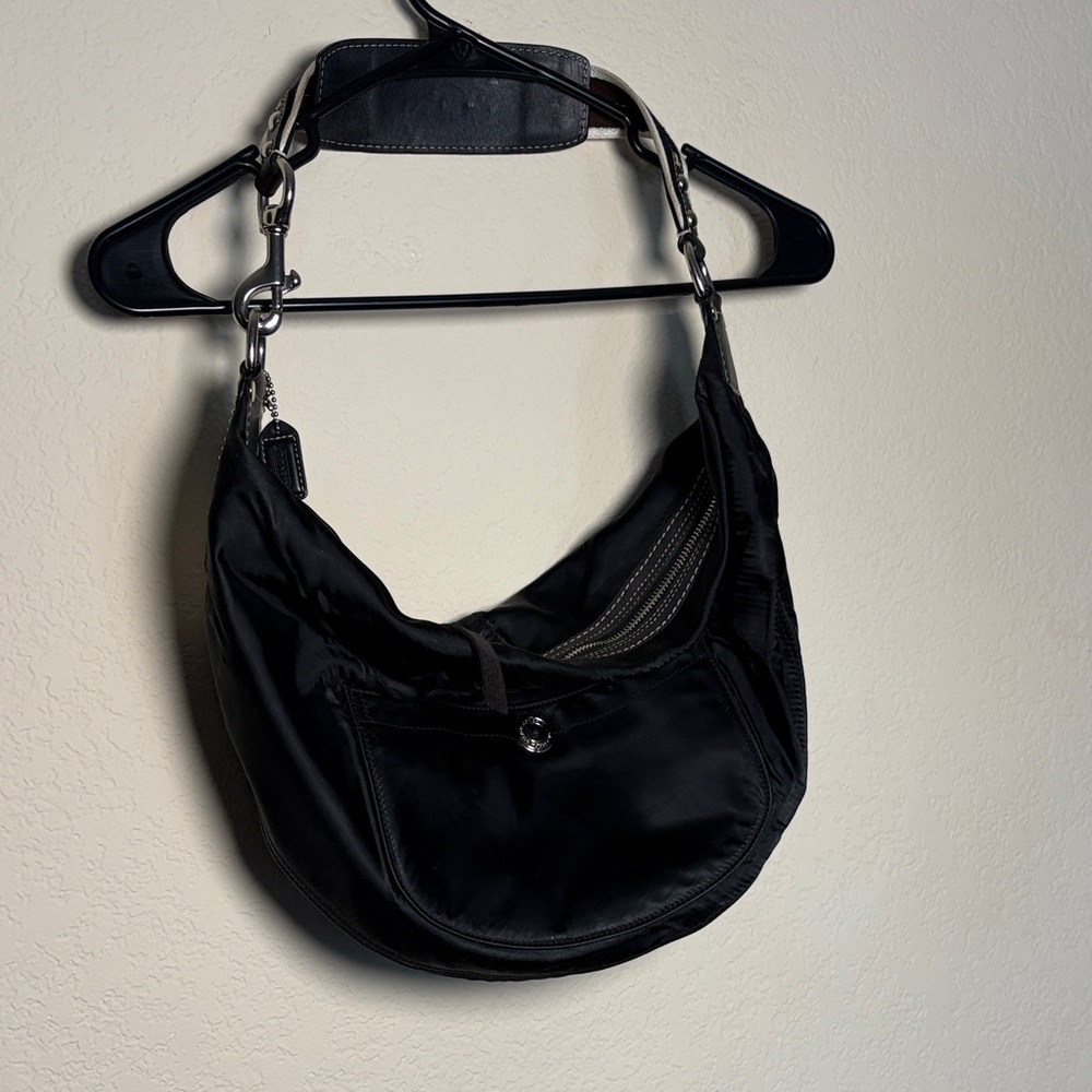 Y2K Vintage Coach Black Shoulder Bag